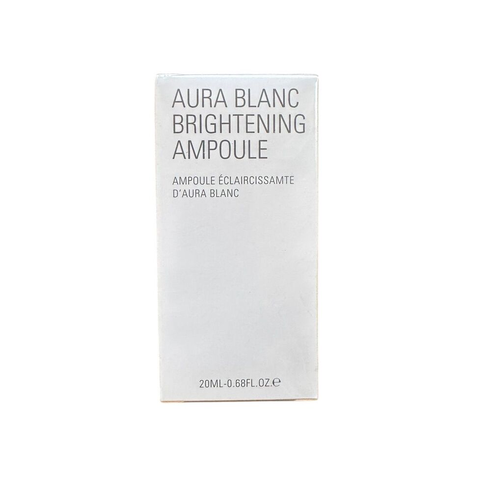 SNO SWISS ORGANIC Aura Blanc Brightening Ampoule‎ NEW